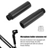 Annadue Microphone Stand Extension Tube, 2-Piece Microphone Holder Extension Rod