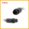 Partuto 8 Pin 20ft 6m Backup Camera Extension Cable Dash