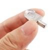 uxcell Shelf Support Pegs 20pcs Glass Shelf Pins Bracket Zinc