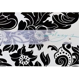 Wishing You Hope and Harmony Fun and Fulfillment Love and Laughter - Throughout A Long and Happy Life Together Premium Black and White Velvet Classy Premium Wedding Greeting Card