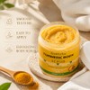 Turmeric Body Scrub with Dead Sea Salt and Butter, 7.76