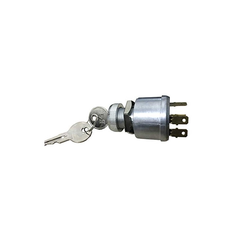 Dr.Acces Ignition Switch with 2 Keys, Four Spade Terminal Key