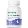 Wellsgoing Sleep Support Supplement, Herbal Blend with Magnesium Glycinate, L-Theanine,