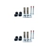 2 Sets Front Brake Caliper Sliders Guide Pins 113-1386X For