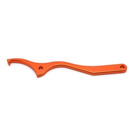 REWOLFNUS Rear Shock Spanner Wrench WP Shocks Tool For 125-500 2017-2022, 125-450 SX/SXF/XC/XCF 2016-2022, Husqvana 125-501 TE/FE/TC/FC/TX/FX 2017-2022 Orange