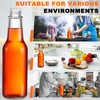 Burbell 200 Pcs Dripper Insert Orifice Reducers Hot Sauce Bottles,