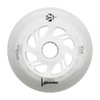 Luminous LED Outdoor Inline Wheels 110mm 85a 3 Pack (White)
