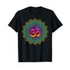 Om Meditation Cushion Yoga Mat Iyengar Yoga T-Shirt