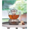 Bredemeijer Round Tea Cosy Diameter Approx. 15 cm Matte Stainless