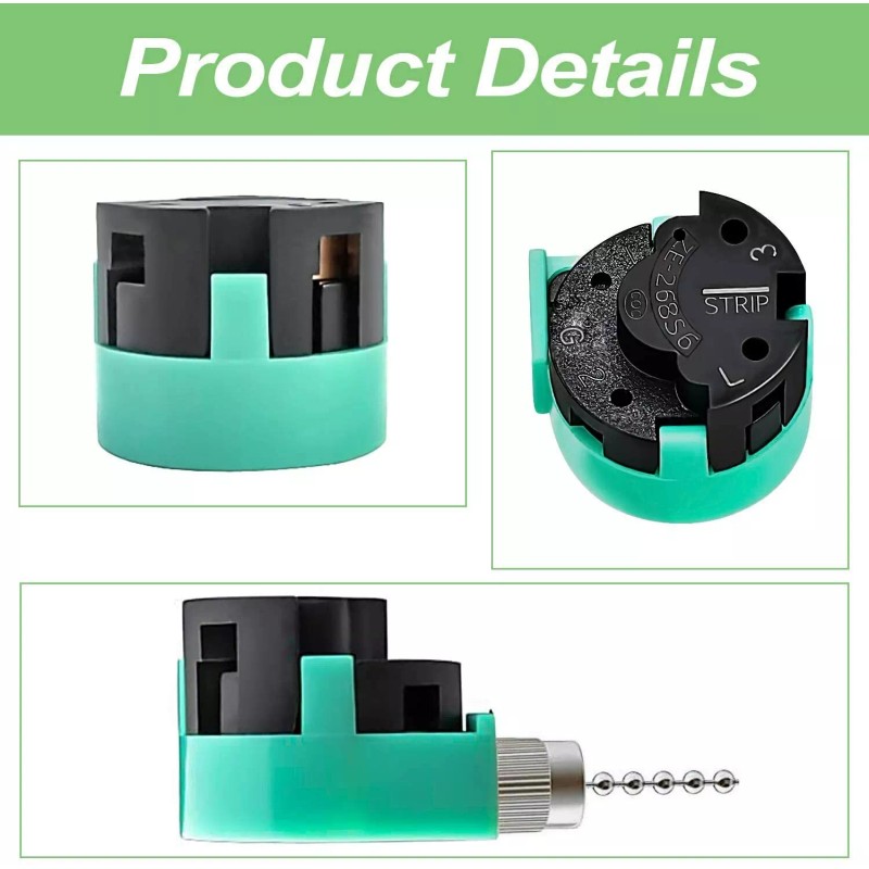 ZING EAR Pull Chain Ceiling Fan Switch 4 Wire 3