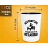 Acupuncturist Shot Glass 1.5oz - Acupuncture because pain - Chiropractors