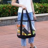 Large Clear Tote Bag, Fashion PVC Shoulder Handbag for Women,
