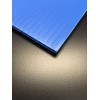 Coroplast 4mm 12" x 12" (2 Pack) Blue Corrugated Plastic