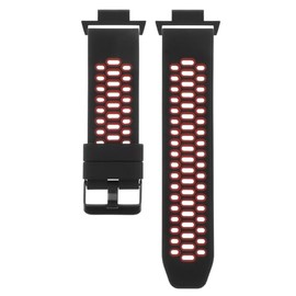Silicone Watch Band Strap For Casio G-SHOCK GXW-56 GX-56BB GX-56 (black red)