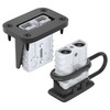 RVBOATPAT 4PCS 50Amp Battery Quick Connect/Disconnect Connector,6 to 12 Gauge