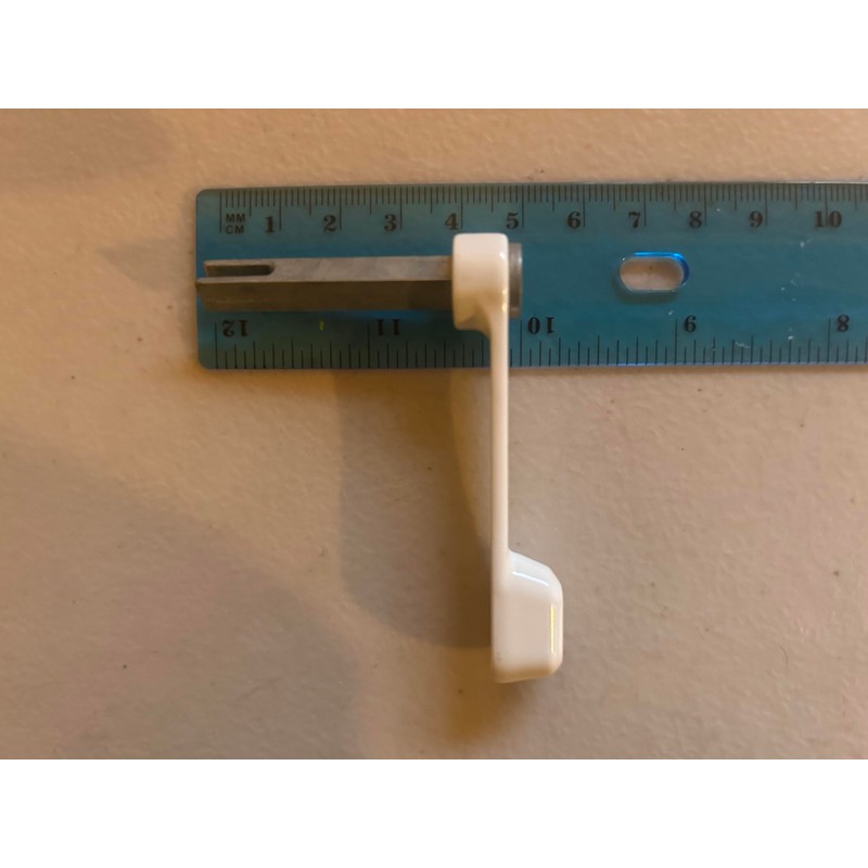 CRL Sliding Patio Door Latch Lever for Milgard, Almond (Almond