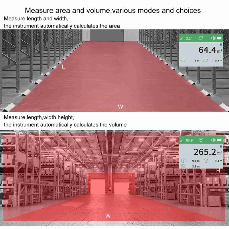 600M / 800M / 1200M / 1500M Golf Rangefinder Distance