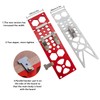 340mm Track Saw Square, Red Right Angle Circular Saw Guide