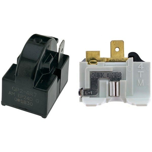 QP2-4R7 PTC Starter Relay 1 Pin and 4TM Overload Protector