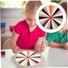 Kisangel DIY Rotatable Game Wheel Compact Prize Fortune Turntable for