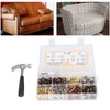 822 Pcs Upholstery Tack 8 Colour Carbon Steel Furniture Decorative