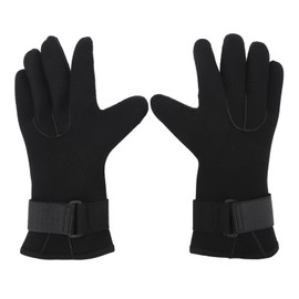 2 Pcs Diving Gloves 5MM Comfortable Non Slip Thickened Warm Wear Resistant Handguard Diving Gloves M