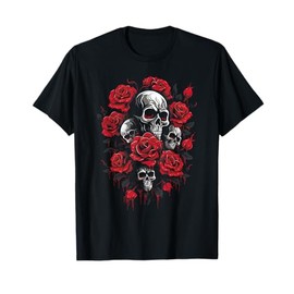 Rose Flower Aesthetic Punk Emoitonal T-Shirt