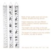 Growth Chart for Children Wooden Wall Hanging Kid Height Measuring