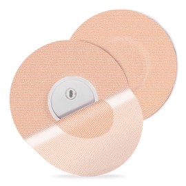 15 Stück Freestyle Libre 3 Pflaster Wasserfest, 14 Tage Klebekraft，atmungsaktiv ohne Loch&hautfreundlich Fixierung beige