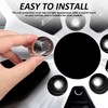 BEIBXHQQ 20PCS Nut Protective Covers with 1pc Clip, Tire Nut