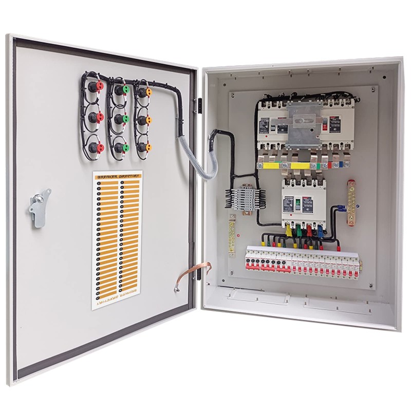 AIEX 6 x Electric Panel Labels + 2 x Round