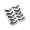 5 Pairs False Eyelashes Natural Fake Eyelashes Fluffy Hand-made Eyelashes