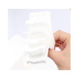 Pack of 1200 cotton pads, lint-free make-up remover pads, facial cleansing pads, cotton pads, squares