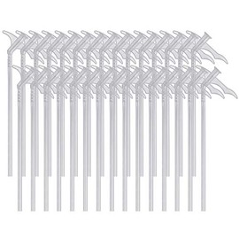 Newflager Spray Foam Replacement Tubes Nozzle, Gap Filling Insulating Foam Spray, Replacement Tube for DIY Spray Foam (Pack of 30)