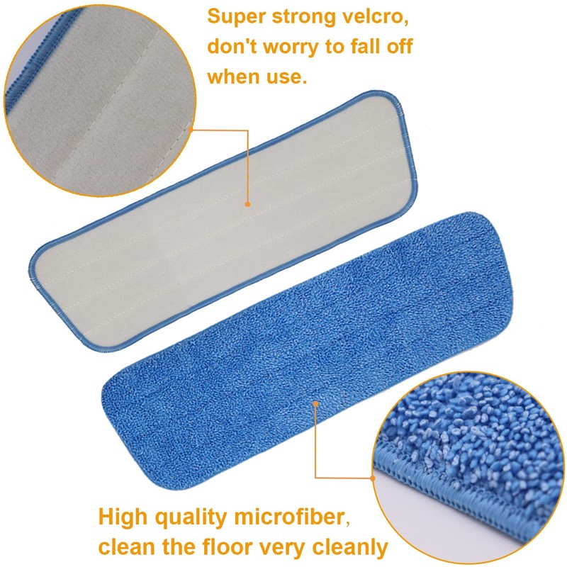 LOSYHU 10 Pack Spray Mop Replacement Pads for Wet/Dry Mops,