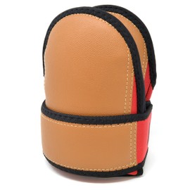 DTA Knee Pad - X-Large Pro Neoprene Kneepads with Single Velcro Strap & Non-Marking Leather Cover - BPKP-XL