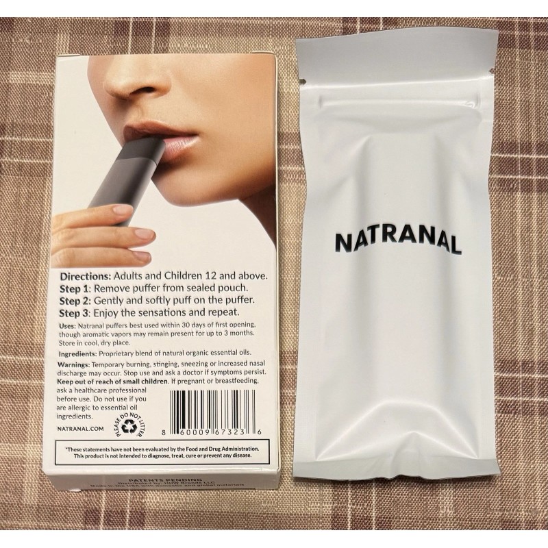 Natranal Tangerine Puffer 100% Natural Organic Ingredients, Sealed!