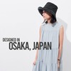CHARM Sombrero de verano para mujer, diseño japonés de ala