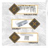 SE Metric Tap and Die Set- High Carbon Steel with