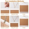 FEBSNOW Cork Board Bulletin Board 15.7 x 12 Inches with