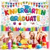 Kindergarten Graduate Decorations Large Kindergarten Graduate Banner Backdrop, Preschool Graduation