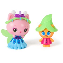 Gabby's Dollhouse: Il film - Queen Kitty Fata & Gattino Gnom, set di 2 accessori, per bambini dai 3 anni in su