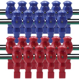 Billiard Evolution 22 Red and Blue Robotic Foosball Men