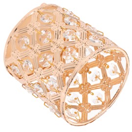 VILLFUL Luxurious Makeup Brush Holder Elegant and Organizer for Cosmetics Pens and Brushes Compact Decorative Storage for Vanity and Desk Stylish Design