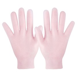 SAFIGLE 1pair Moisturizing Exfoliating Gloves for Dry Hands Skin-friendly Hydrating Treatment Suitable for Women and Gloves