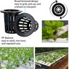WOYAODONG 100 Pcs 2 inch Net Pots Hydroponics Supplies Cups,Garden