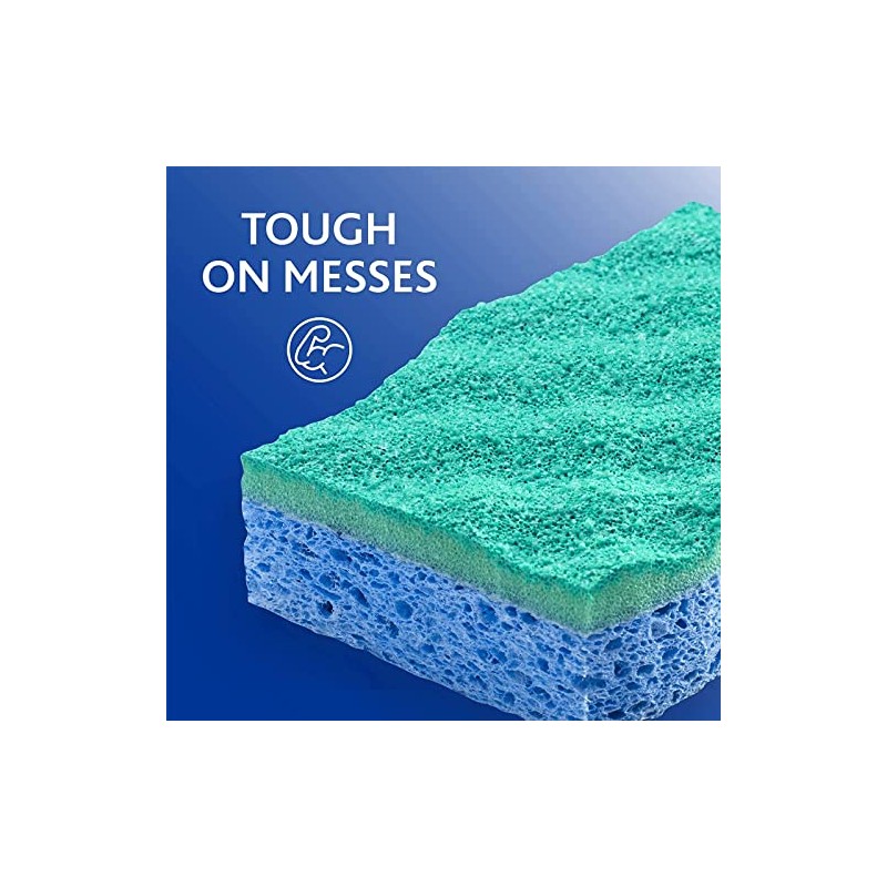 O-Cedar Multi-Use Scrunge Scrubber Sponge (Pack of 24)