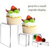 BANBERRY DESIGNS Clear Acrylic Display Risers - Set of 3