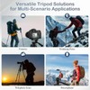 MINICOR Professional Grade Aluminum Tripod - 4-Section Telescopic (Max Height