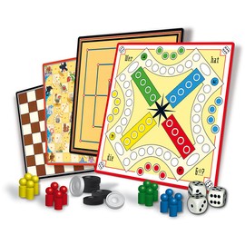 ASS 22570310 Altenburger 22570310-Spielesammlung mit extra großen Spielsteinen